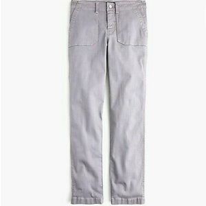 J CREW | Straight Leg High Rise Grey Pant
